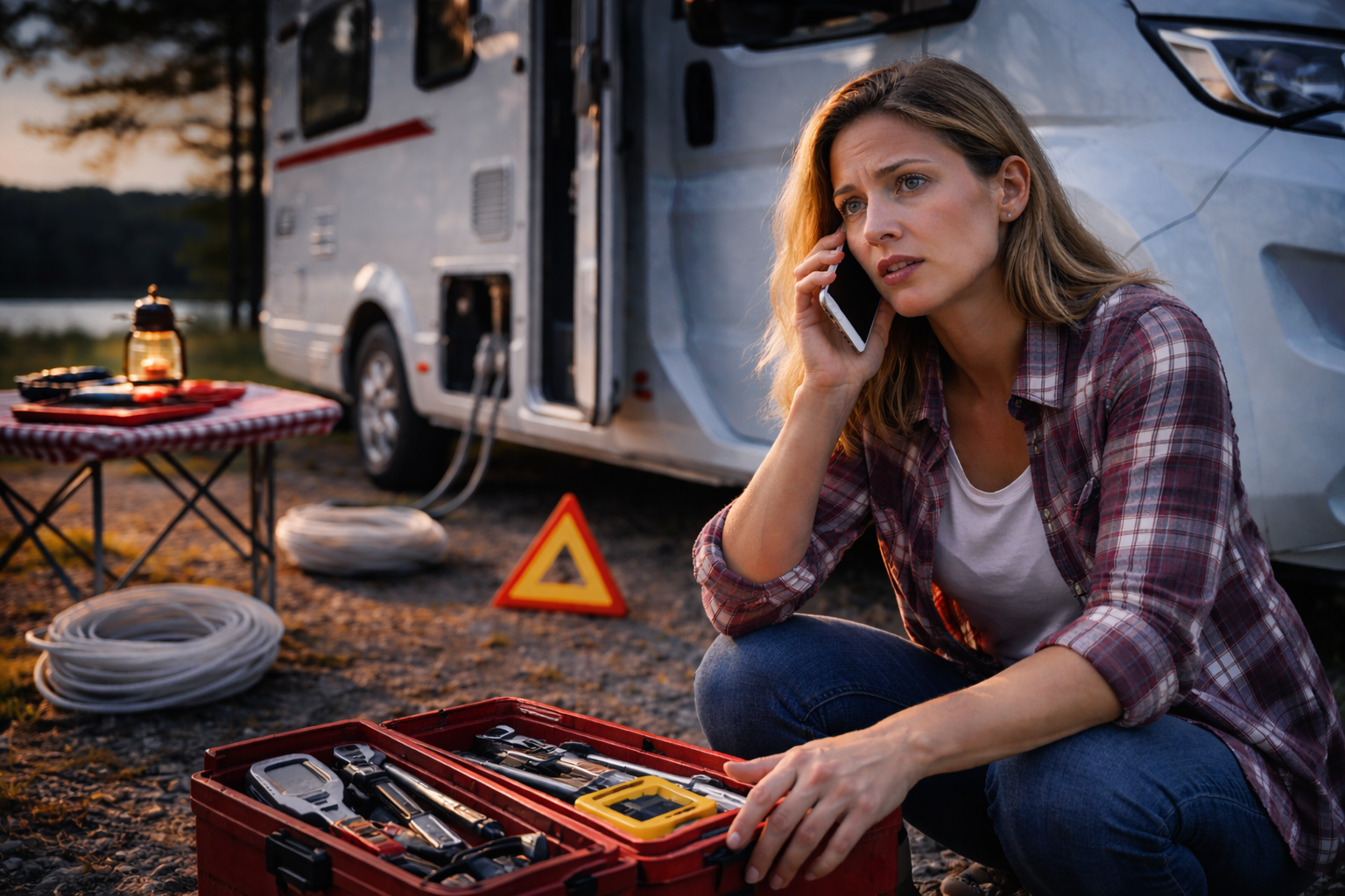 Camping-Service für Kunden und Händler, technisch fundiert